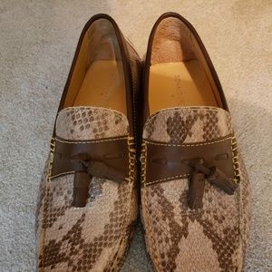 Snakeskin (embossed leather) Drivers